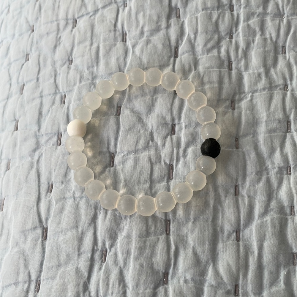 Lokai bracelet. One Size. Clear